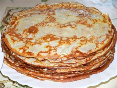 Блины на воде