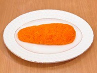 Придаем форму моркови Форма морковки
