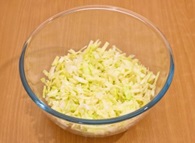 Капуста соломкой