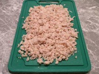 Куриное филе мелкими кубиками Нарезанное филе курицы