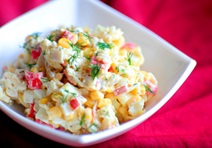 Салат с кукурузой и крабовыми палочками